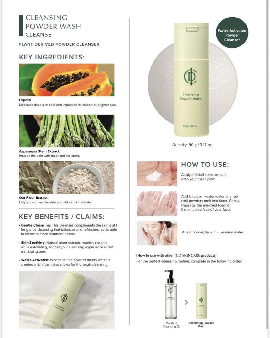 ICD Cleansing Powder Wash